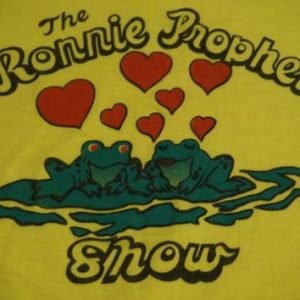 Vintage The Ronnie Prophet Television Show T-Shirt Frogs M/S