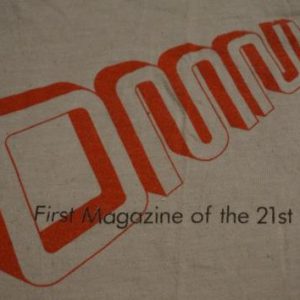 Vintage OMNI MAGAZINE 21st Century T-Shirt M/L