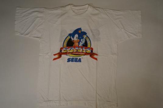 Vintage Sonic The Hedgehog SEGA T-Shirt L/M