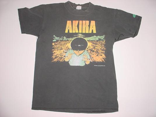Vintage Akira T-Shirt Japanimation Anime Graphitti M