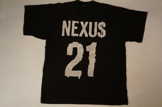 Vintage NEXUS 21 T-Shirt RARE Mark Archer Chris Peat XL