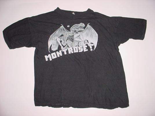 Vintage Montrose T-Shirt Sammy Hagar S