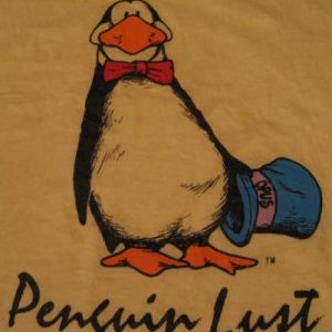 Vintage Bloom County Opus Penguin Lust T-Shirt S