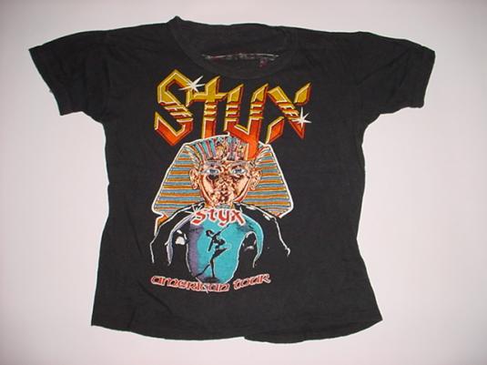 Vintage Styx Grand Illusion Tour T-Shirt 1970s S
