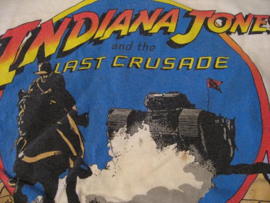 Vintage Indiana Jones and the Last Crusade 1989 T-Shirt M