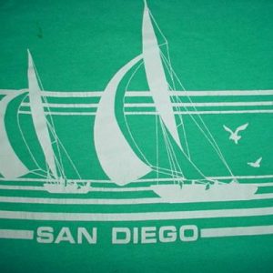 Vintage San Diego California T-Shirt 1980s M/S