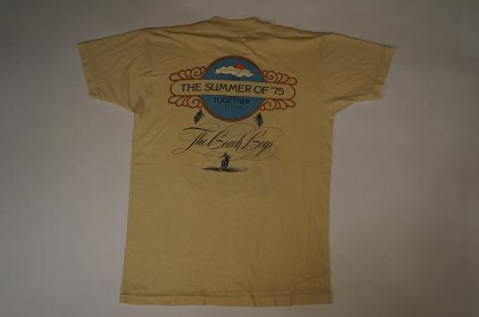 Vintage Chicago + Beach Boys Summer of 1975 T-Shirt M/S