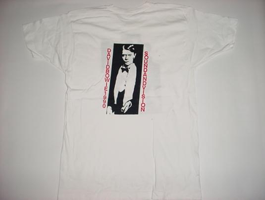 Vintage David Bowie T-Shirt Sound Vision M