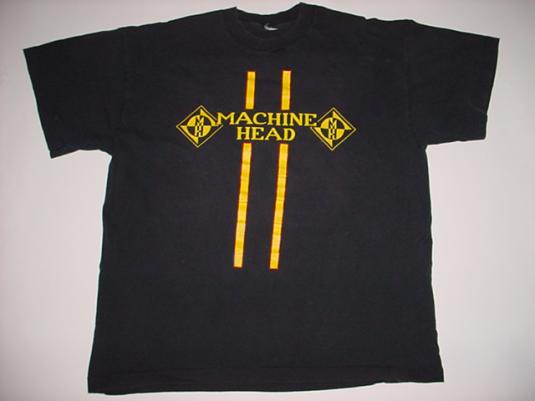 Vintage Machine Head T-Shirt Open Mind Closed Fist XL