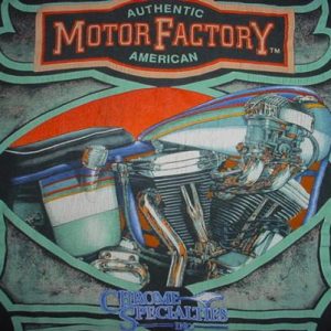 Vintage Authentic Motor Factory American Chrome L