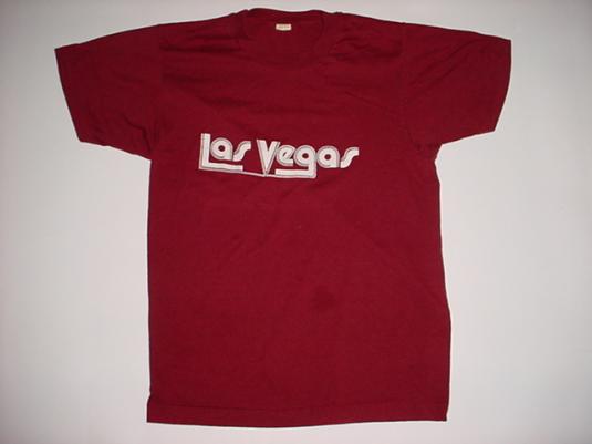 Vintage Las Vegas T-Shirt 1980s S