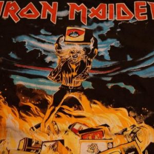 Vintage Iron Maiden Holy Smoke T-Shirt 1990 L