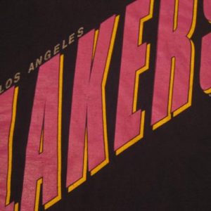 Vintage Los Angeles Lakers L.A. LA T-Shirt 1990s L/M