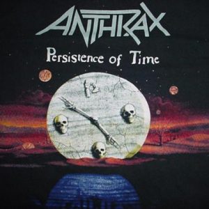 Vintage Anthrax Persistence of Time T-Shirt S