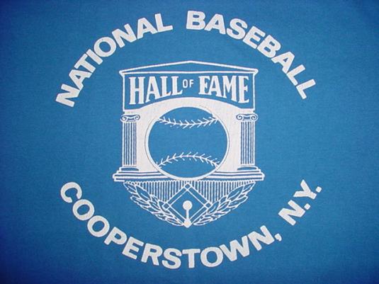 Vintage Baseball Hall of Fame T-Shirt Cooperstown HOF M