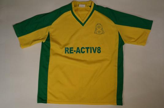 Vintage Altern8 Altern 8 Football Jersey Re-Activ8 T-Shirt L