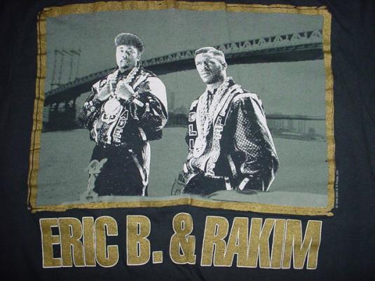 Vintage Eric B. & Rakim Paid in Full T-Shirt M/L