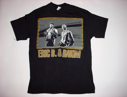 Vintage Eric B. & Rakim Paid in Full T-Shirt M/L