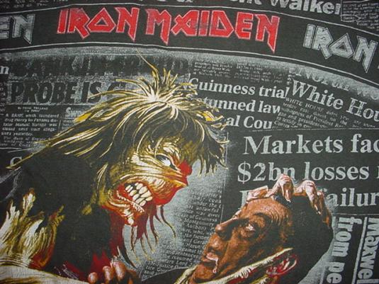 Vintage Iron Maiden Be Quick or Be Dead T-Shirt M/S