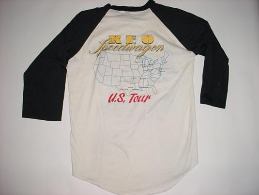 Vintage REO Speedwagon Flying U.S. Tour T-Shirt M