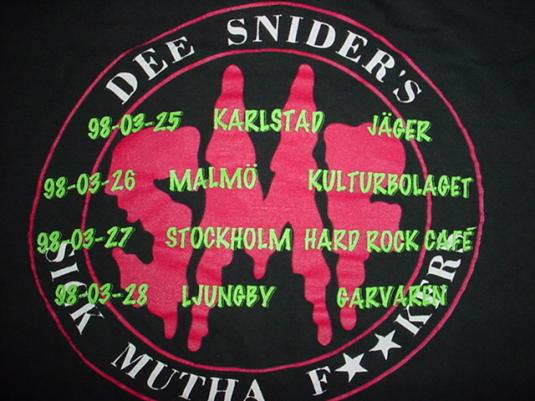 Vintage Twisted Sister T-Shirt Forever Dee Snider L