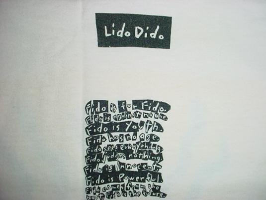Vintage Fido Dido T-Shirt Lido XL