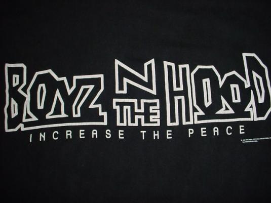 Vintage Boyz N The Hood T-Shirt boys in Ice Cube 1991 M/S
