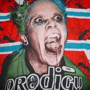 Vintage The Prodigy T-Shirt Keith Flint Fat of the Land L