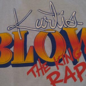 Vintage Kurtis Blow King of Rap Fresh Tour T-Shirt M/L