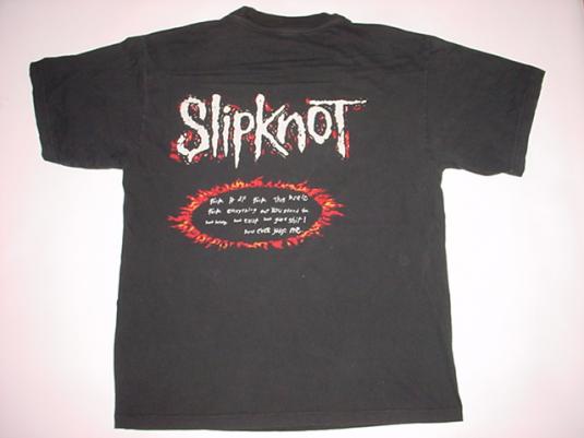 Vintage Slipknot T-Shirt Surfacing 1999 L/XL