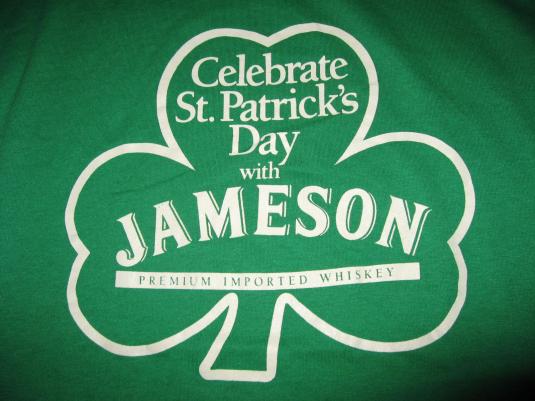 Vintage St. Patrick’s Day Jameson Irish Whiskey T-Shirt M