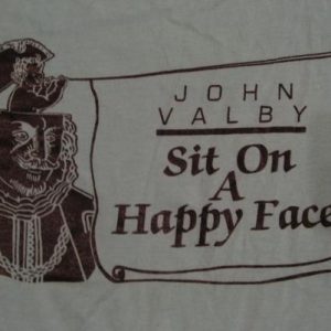 Vintage John Valby Sit on a Happy Face T-Shirt S