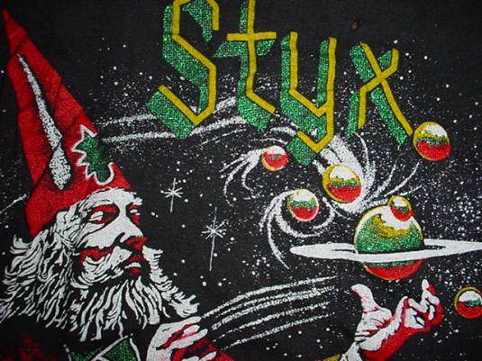 Vintage Styx Man of MIracles Tour T-Shirt 1974 S