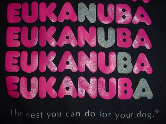 Vintage Eukanuba T-Shirt Pet Food Dog Cat L