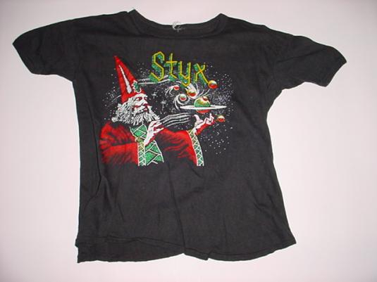 Vintage Styx Man of MIracles Tour T-Shirt 1974 S