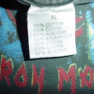 Vintage Iron Maiden T-Shirt 1990s L