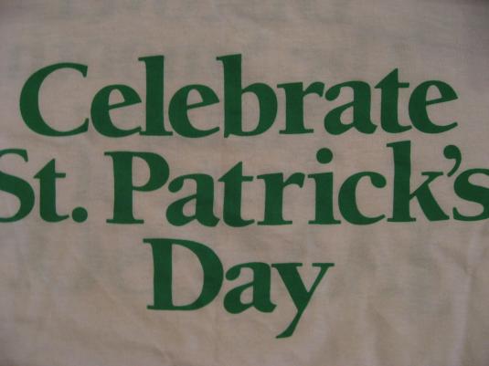 Vintage St. Patrick’s Day Jameson Irish Whiskey T-Shirt LM