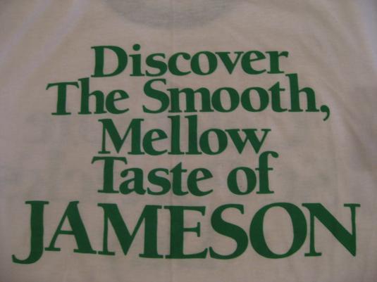 Vintage St. Patrick’s Day Jameson Irish Whiskey T-Shirt LM