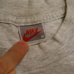 Vintage NIKE Charles Barkley VS GODZILLA T-Shirt M