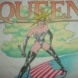 Vintage Queen Jersey T-Shirt US Tour Freddie Mercury M/L