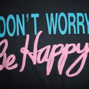 Vintage Don't Worry Be Happy T-Shirt Bobby McFerrin M/L