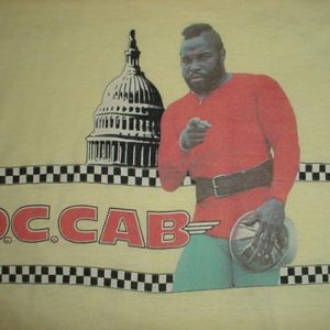 Vintage D.C. Cab Mr. T T-Shirt DC M/S