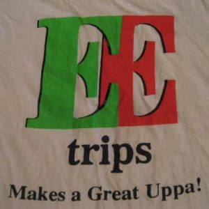 Vintage E Trips Makes a Great Uppa T-Shirt Rave Ecstasy L/XL