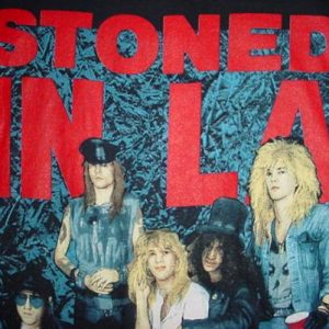 Vintage Guns n Roses T-Shirt Stoned in LA L.A. L