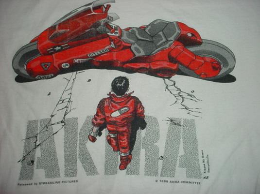 Vintage Akira T-Shirt Japanimation Anime M/S
