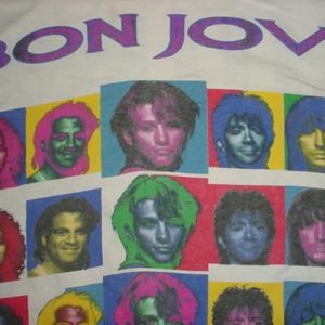 Vintage Bon Jovi T-Shirt Keep The Faith Tour L