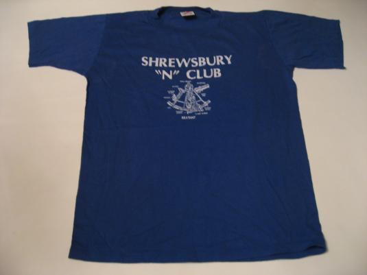 Vintage Shrewsburt N Club SEXTANT T-Shirt M/S