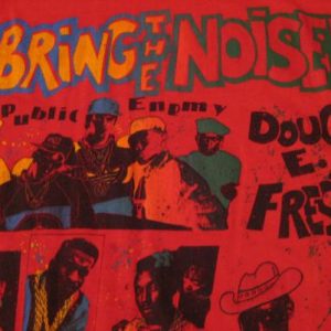 Vintage Public Enemy Doug E Fresh Big Daddy Kane T-Shirt