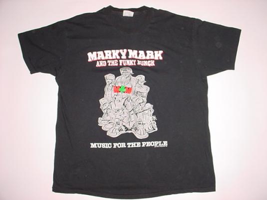 Vintage Marky Mark Funky Bunch T-Shirt L/XL Defunkd