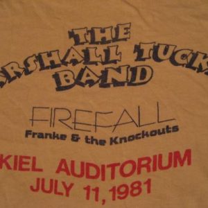 Vintage Marshall Tucker Firefall Franke & Knockouts T-Shirt